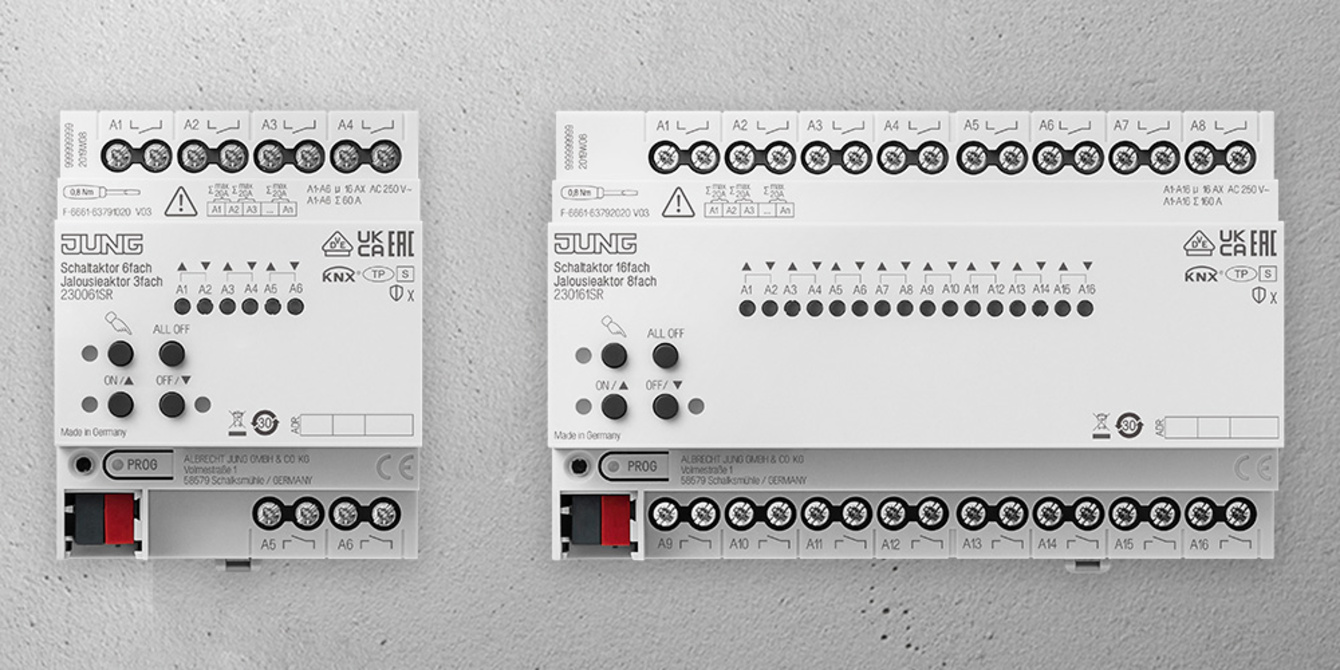 KNX Schalt- und Jalousieaktoren bei Wolf Elektrotechnik GmbH & Co. KG in Bad Honnef