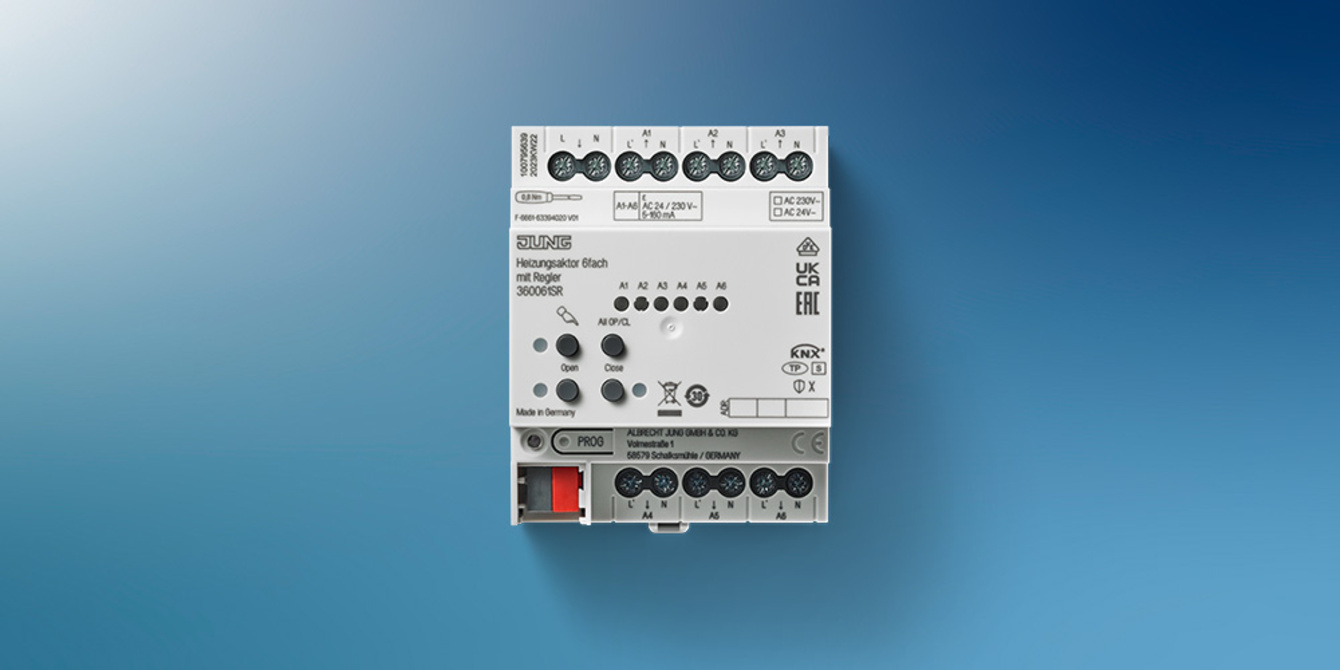 KNX Heizungsaktor 6-fach bei Wolf Elektrotechnik GmbH & Co. KG in Bad Honnef