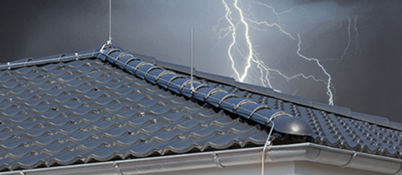 Äußerer Blitzschutz bei Wolf Elektrotechnik GmbH & Co. KG in Bad Honnef